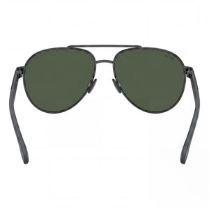 Hugo Boss Aviator Sunglasses Unisex — interior view, Polarized lens detail