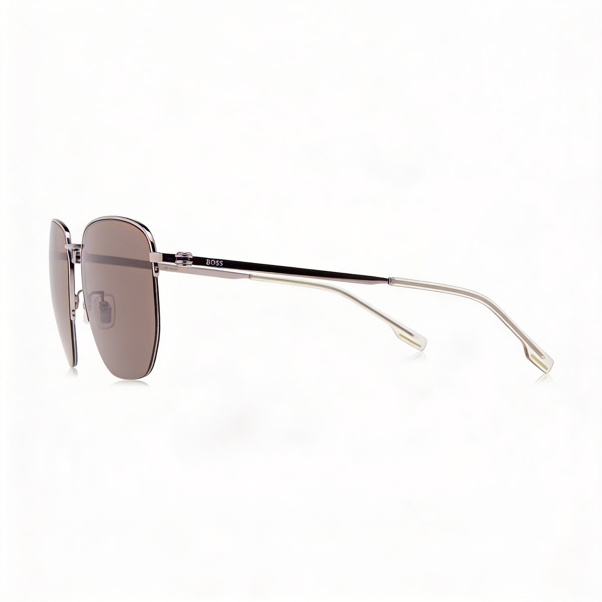 Hugo Boss Ruthenium Aviator Sunglasses Unisex, 57mm, Photo 3
