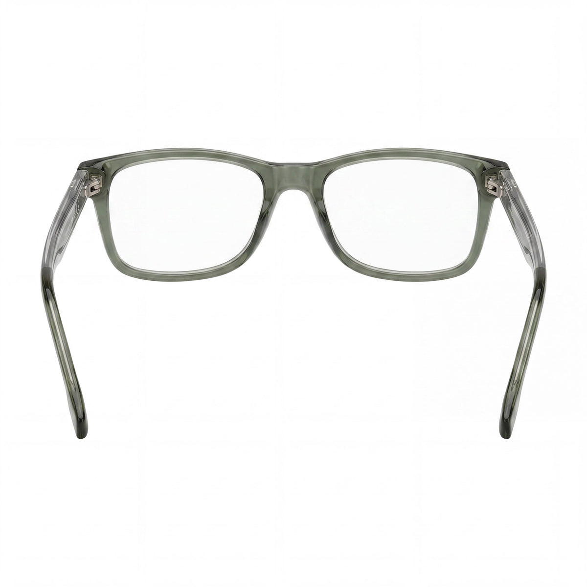 Hugo Boss 1547 Transparent Olive Green Rectangle Eyeglasses Unisex, Photo 3