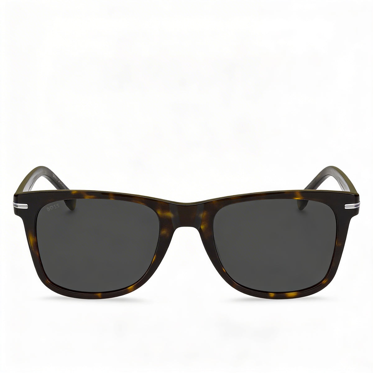 Hugo Boss Black Modern Havana Square Sunglasses for Men, 52mm, Photo 2