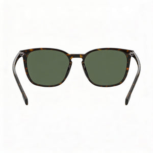 Hugo Boss Square Sunglasses Women — side view, Non-Polarized Havana lens