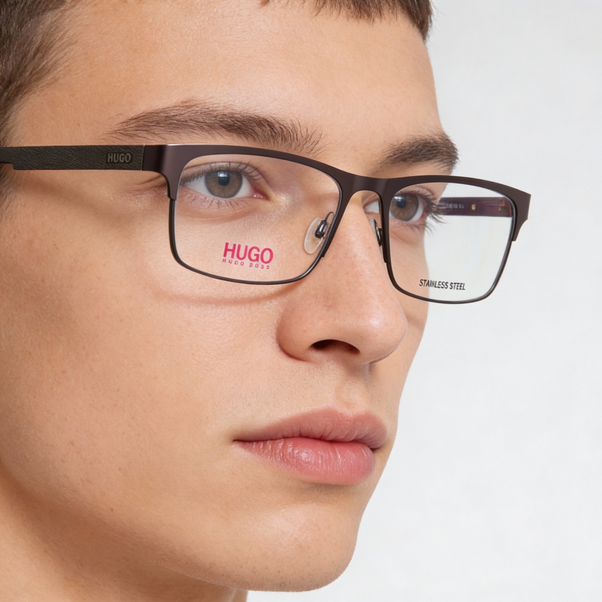 Gafas Hugo Boss HG 0293 Marrón Rectangulares Unisex, Photo 4