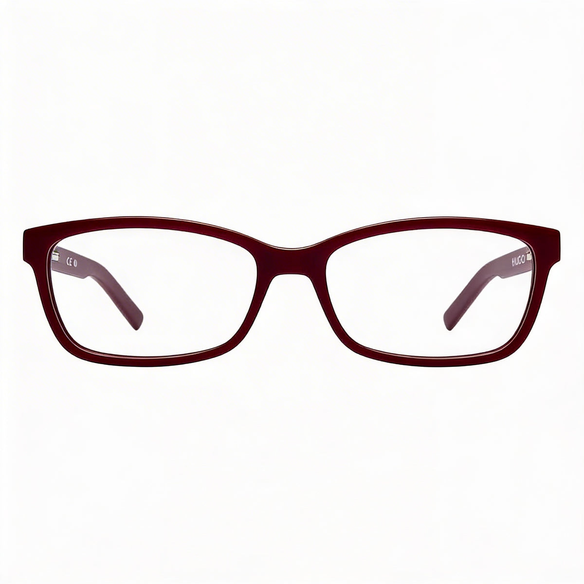 Hugo Boss Hg 1016 Red Rectangle Eyeglasses for Women, 53mm, Photo 2