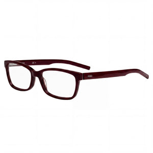 Hugo Boss Hg 1016 Red Rectangle Eyeglasses for Women, Acetate frame