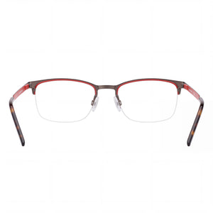 Hugo Boss HG 1019 Rectangle Eyeglasses Unisex — front view, Alloy Steel