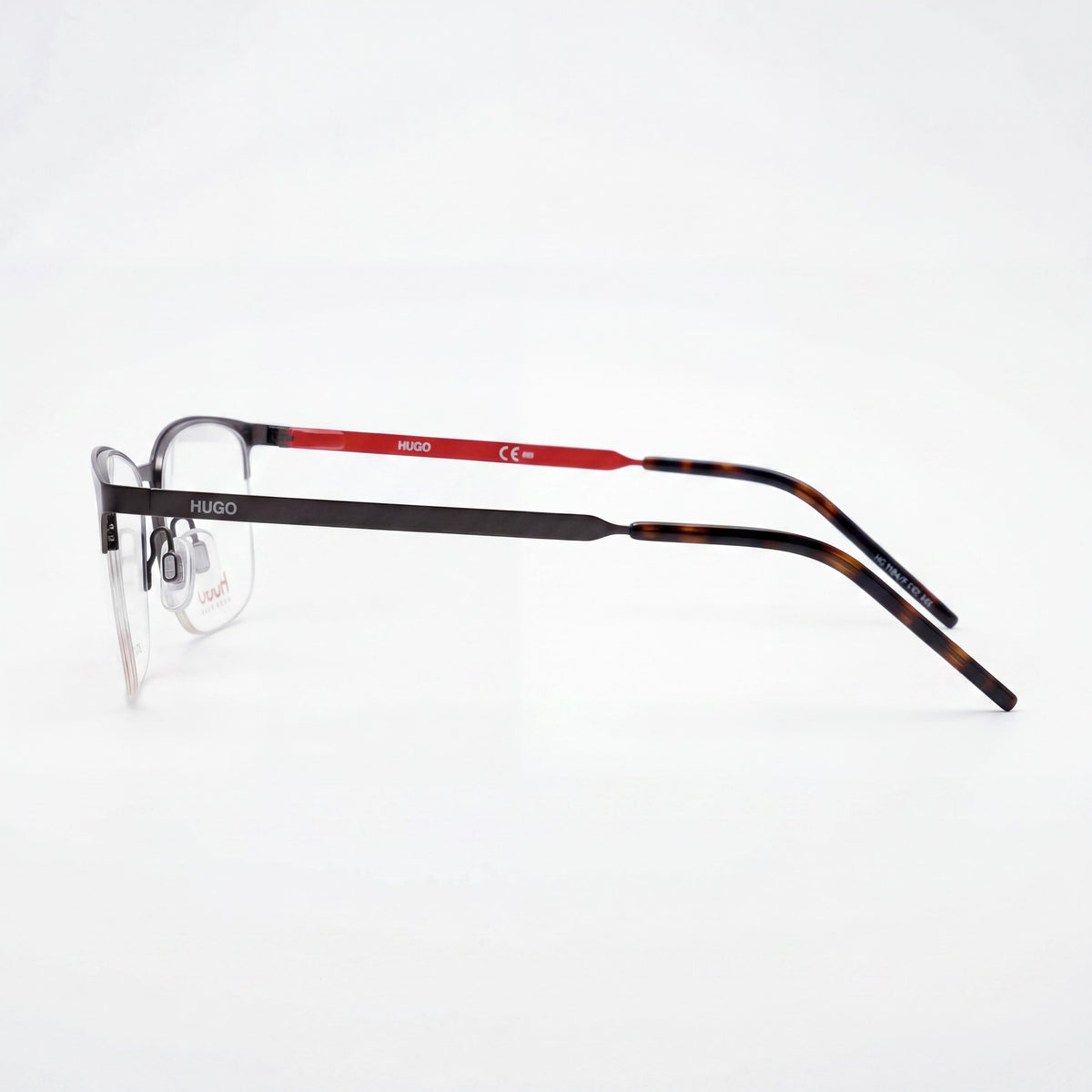 Gafas Rectangulares Unisex Hugo Boss Hg 1019 Gris Mate, Photo 3