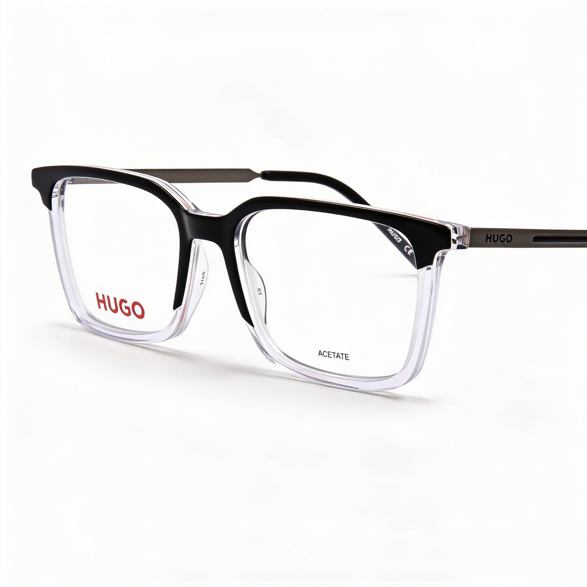 Hugo Boss Hg 1125 Black Crystal Eyeglasses Unisex, 53mm, Photo 2