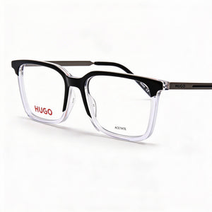 Hugo Boss Hg 1125 Rectangle Eyeglasses Unisex — front view, Acetate