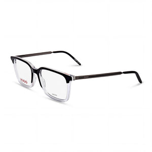 Hugo Boss Hg 1125 Black Rectangle Eyeglasses Unisex, Acetate frame