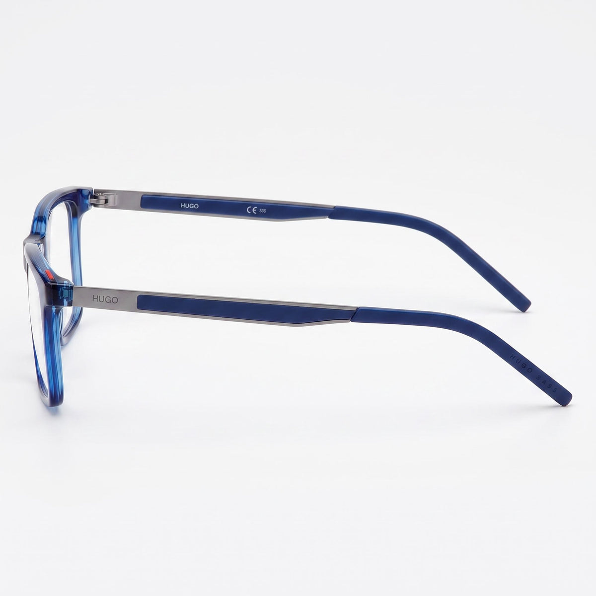 Gafas graduadas rectangulares para mujer Hugo Boss Hg 1140 azul azur, 55 mm, Photo 2