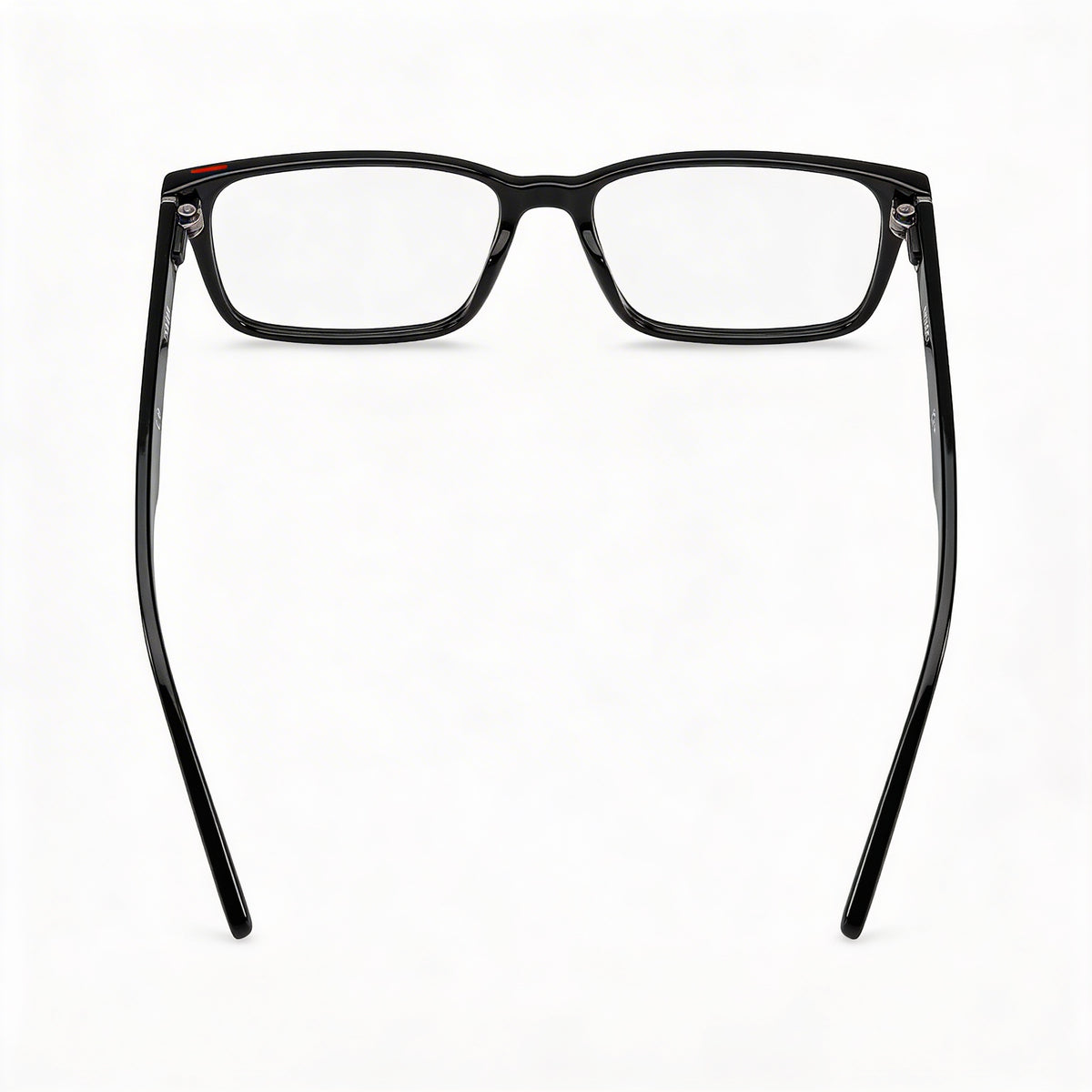 Gafas graduadas rectangulares unisex HUGO HG 1163 negras, 55mm, Photo 3