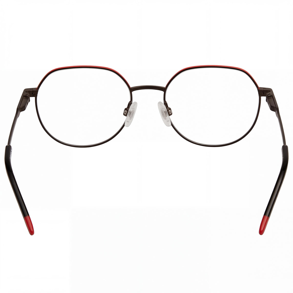Hugo Boss HG 1179 Black Red Round Eyeglasses for Women, Metal 53mm, Photo 2