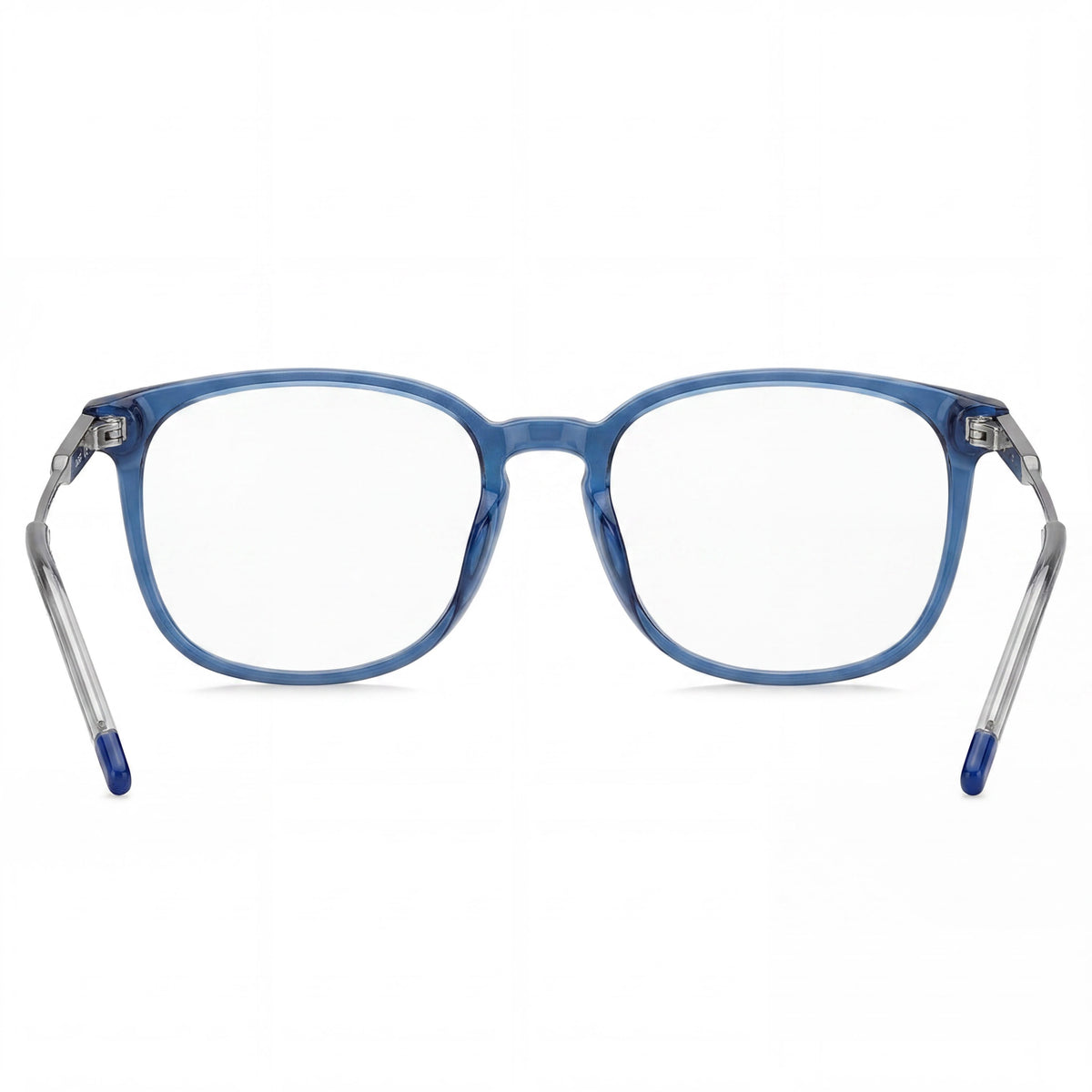 Gafas graduadas rectangulares para hombre HUGO Hg 1205 azules, 54 mm, Photo 3