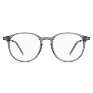 Hugo Boss Hg 1206 Round Eyeglasses Unisex — front view, Magnesium