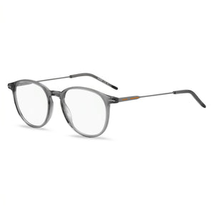 Hugo Boss HG 1206 Gray Round Eyeglasses Unisex, Magnesium frame