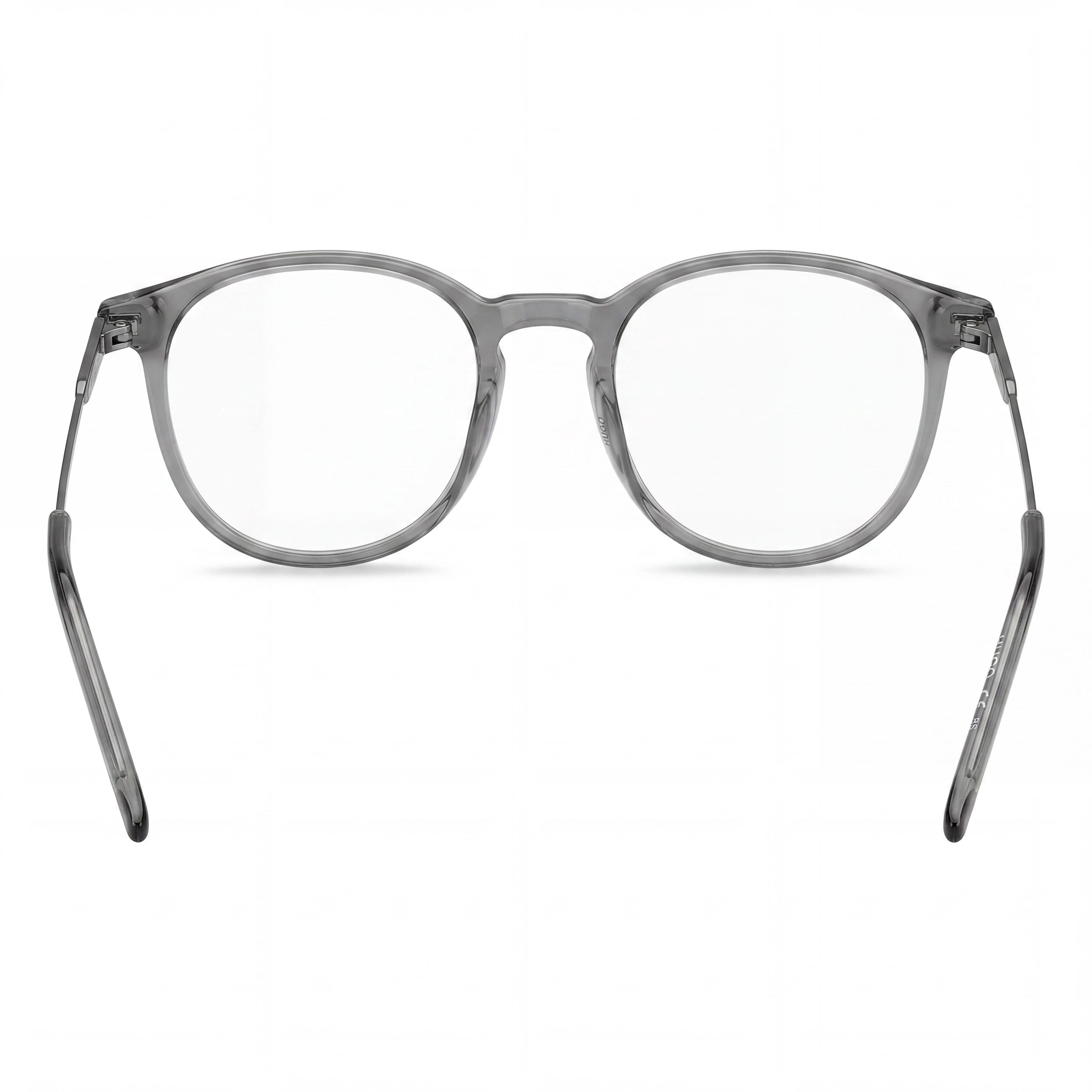 Hugo Boss HG 1206 Grey Ruthenium Round Unisex Eyeglasses, 50mm, Photo 4