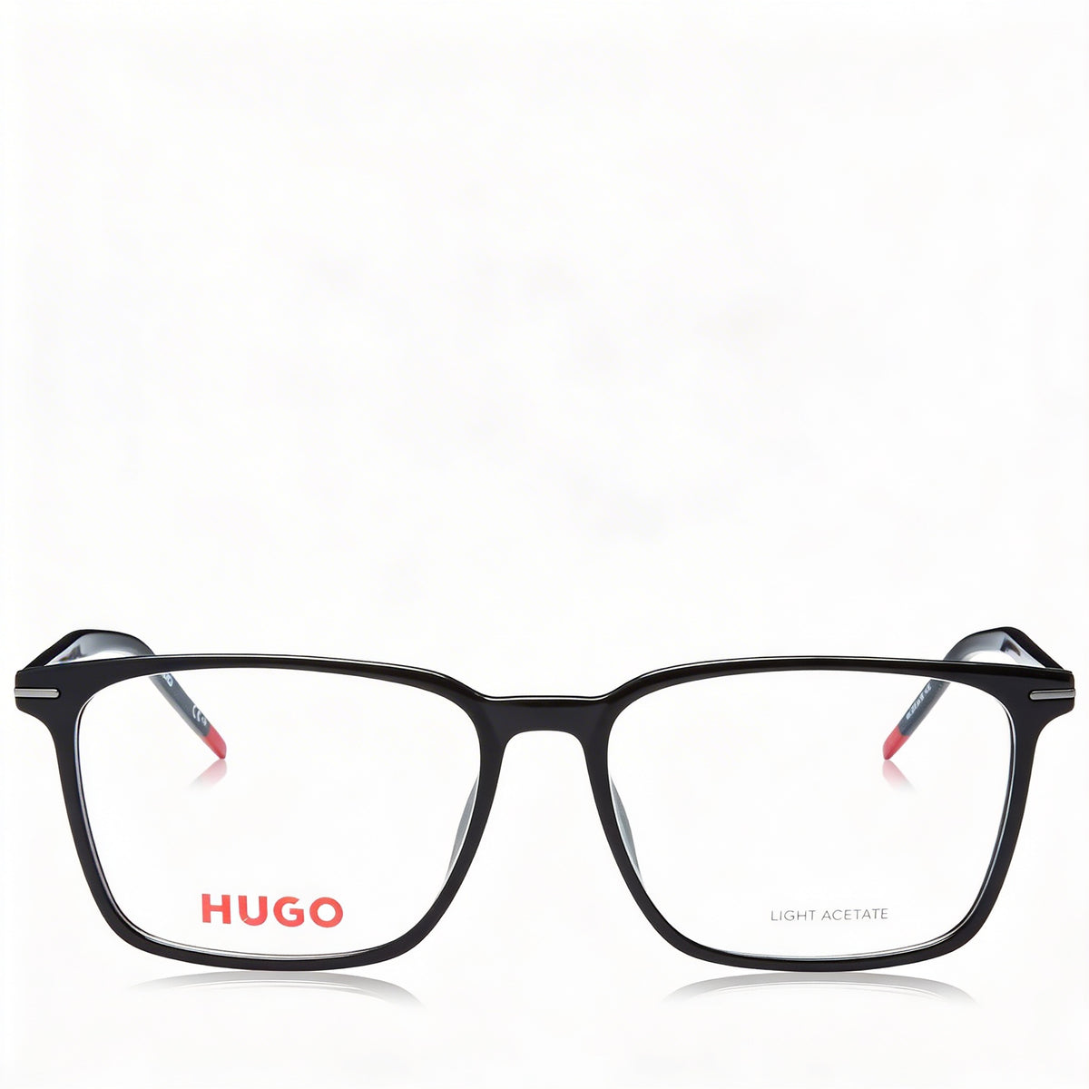 Hugo Boss Hg 1225 Black Rectangle Eyeglasses Unisex, 55mm, Photo 2