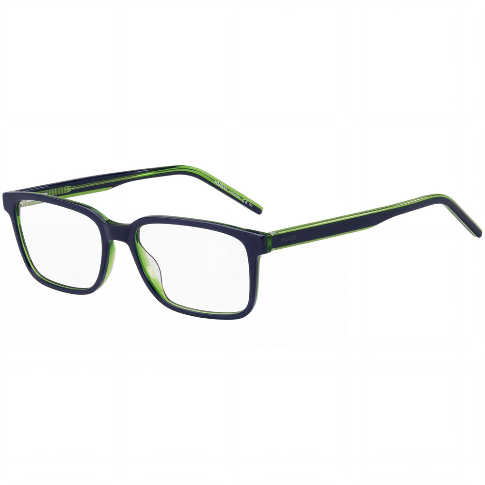Hugo Boss Hg 1245 Blue Square Eyeglasses for Men, Acetate frame