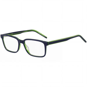 Hugo Boss Hg 1245 Blue Square Eyeglasses for Men, Acetate frame