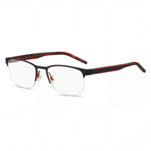 Hugo Boss Hg 1247 Black Square Eyeglasses for Women, Alloy Steel frame