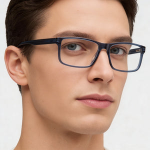 Hugo Boss Hg 1262 Blue Eyeglasses Men — lifestyle wear, everyday errands and city walking