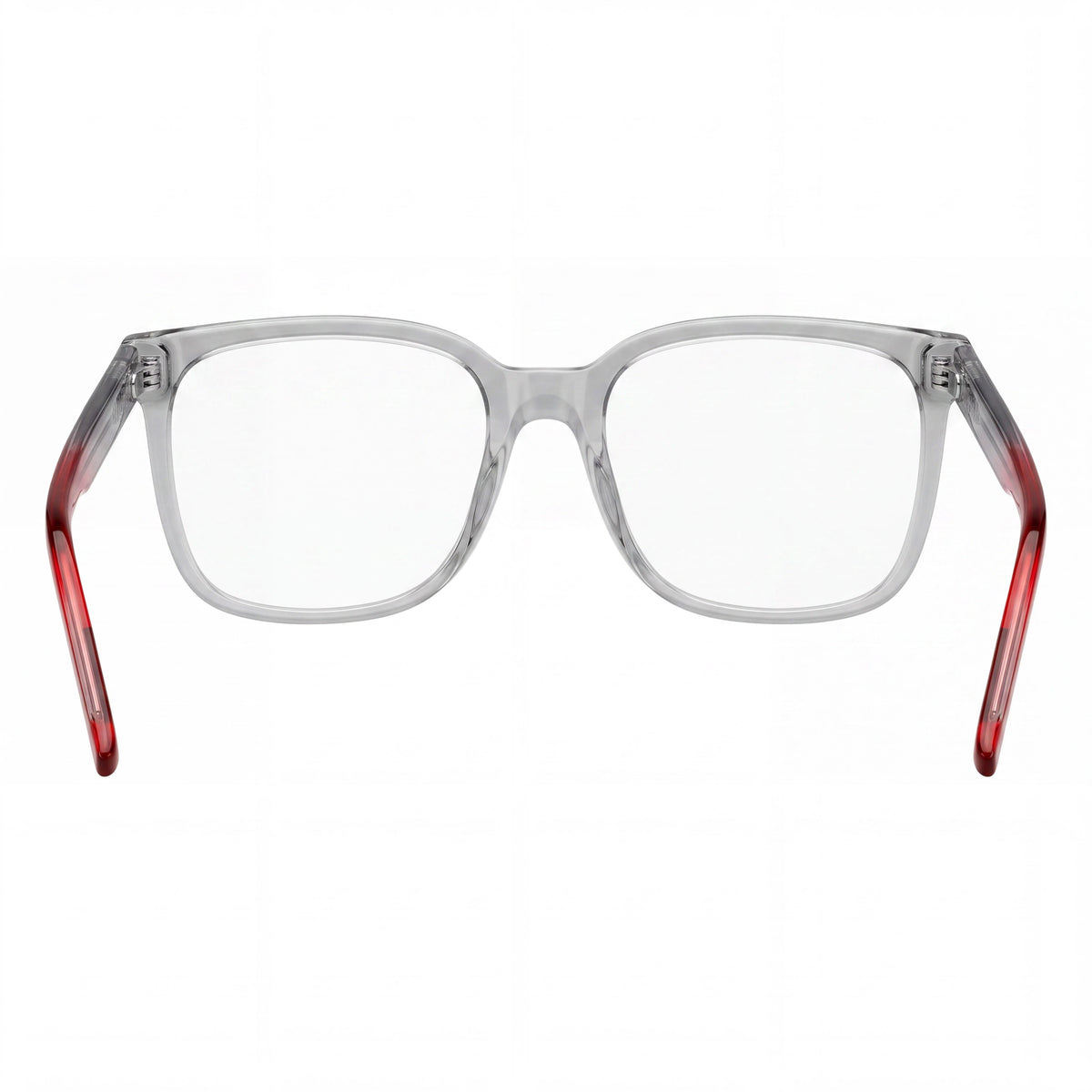 Gafas graduadas Hugo Boss Hg 1266 rectangulares grises y rojas para mujer, 52 mm, Photo 3