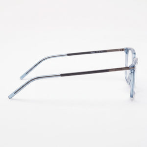 Hugo Boss Hg 1271 Rectangle Eyeglasses for Men — front view, Magnesium