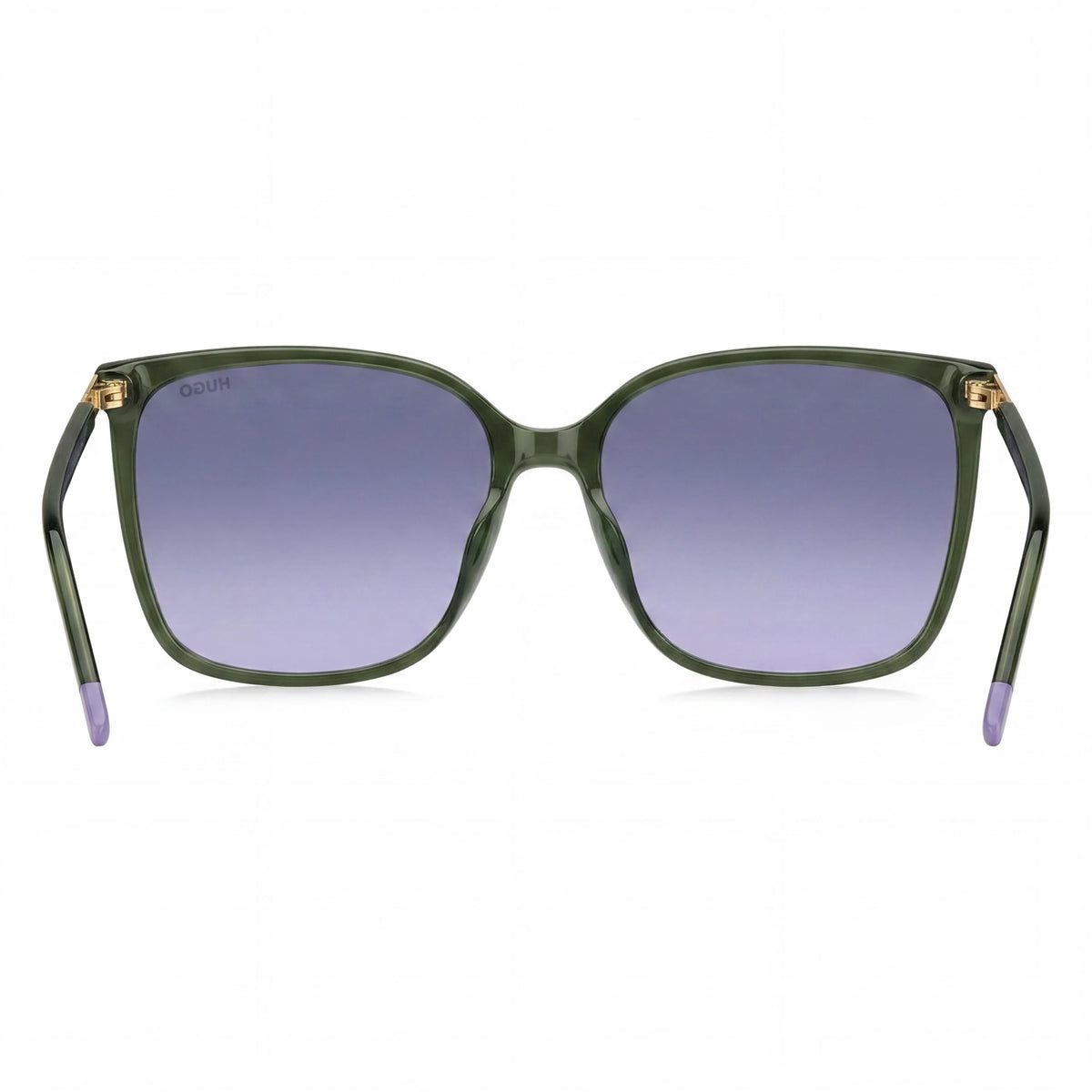 Gafas de sol Hugo Boss HG 1275/S estilo ojo de gato para mujer, verdes/grises, 57mm, Photo 4