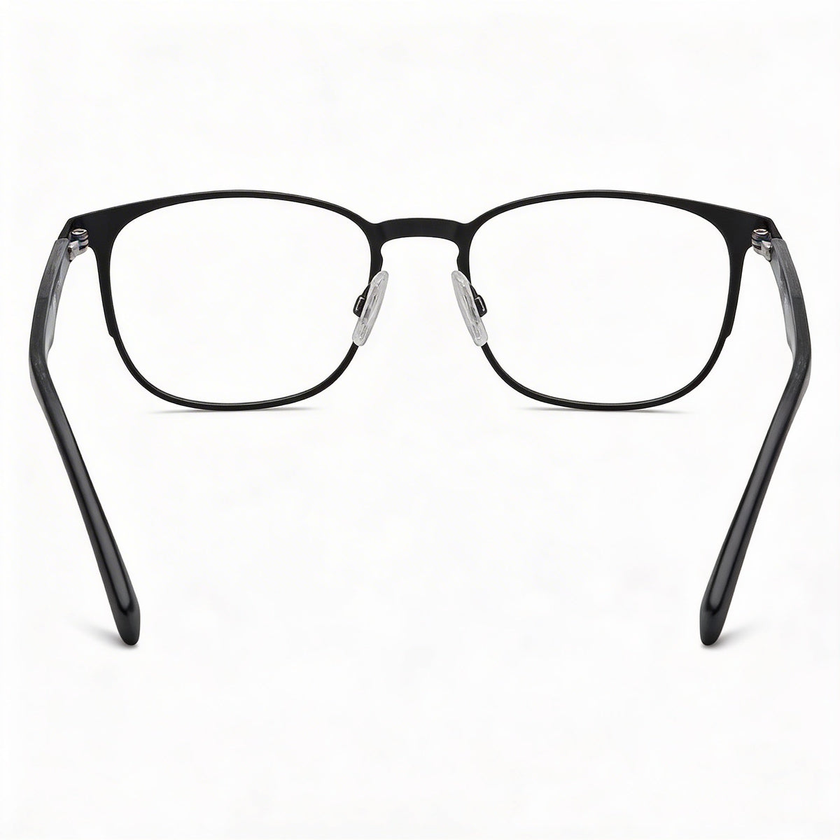 HUGO Hugo 0304 Gafas Unisex de Acero Inoxidable y Acetato Negro Mate 53mm, Photo 3