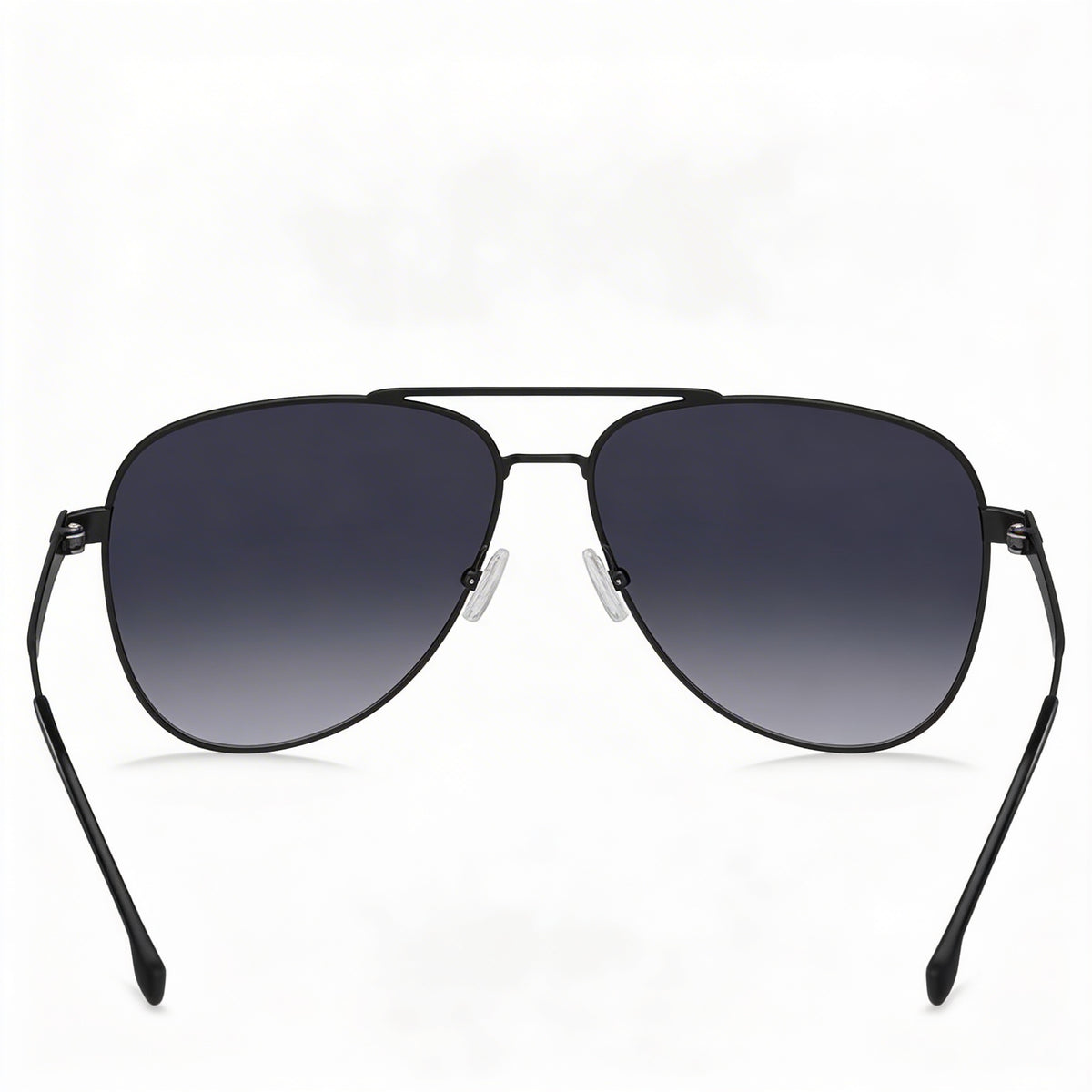 Gafas de sol de aviador Hugo Boss Modern Matte en rutenio oscuro para hombre, 60 mm, Photo 3