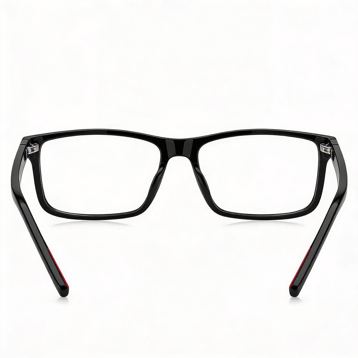 Gafas graduadas rectangulares modernas Hugo Boss en color negro para hombre, 55 mm, Photo 4