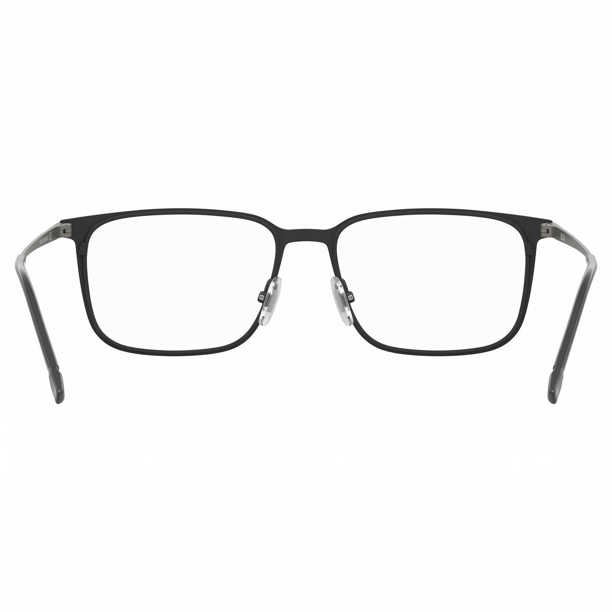 Hugo Boss Modern Unisex Eyeglasses, Matt Black Titanium, Photo 4