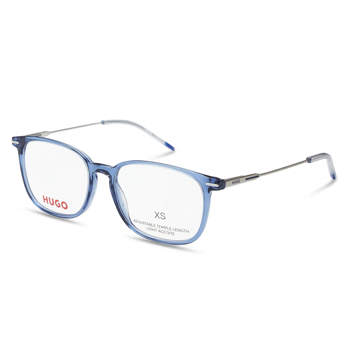 Hugo Boss Modern Blue Rectangle Eyeglasses for Women, 52mm, Photo 1