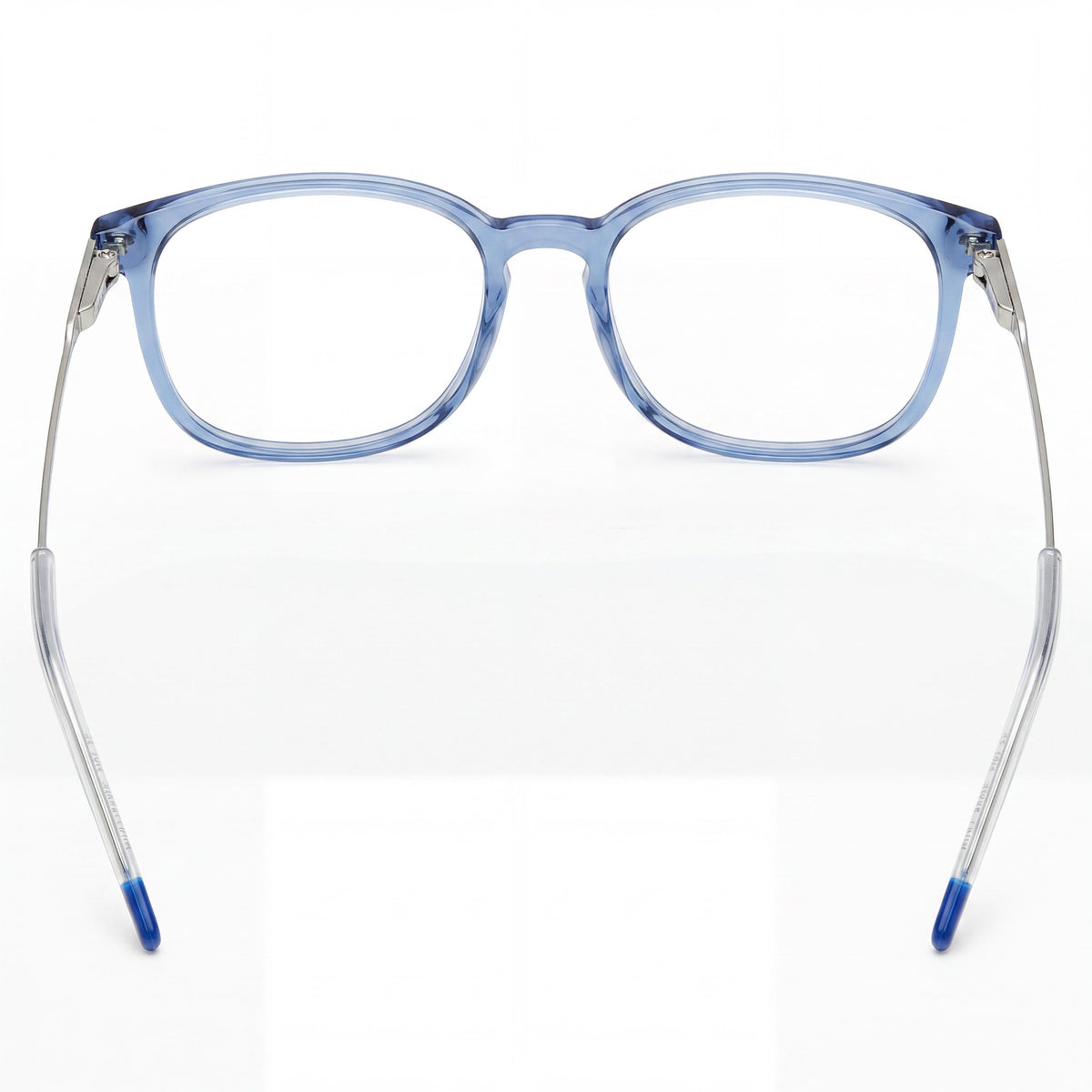 Hugo Boss Modern Blue Rectangle Eyeglasses for Women, 52mm, Photo 3