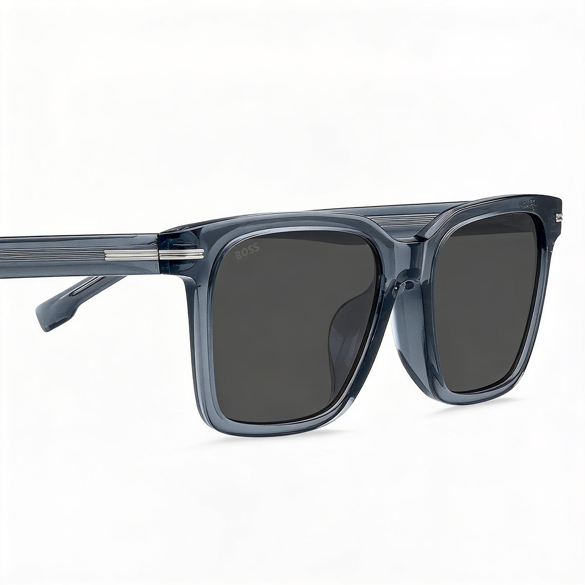 Hugo Boss Modern Blue Rectangle Sunglasses for Men, 54mm, Photo 3