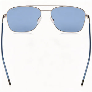 Hugo Boss Modern Rectangle Sunglasses for Men — front view, Metal frame
