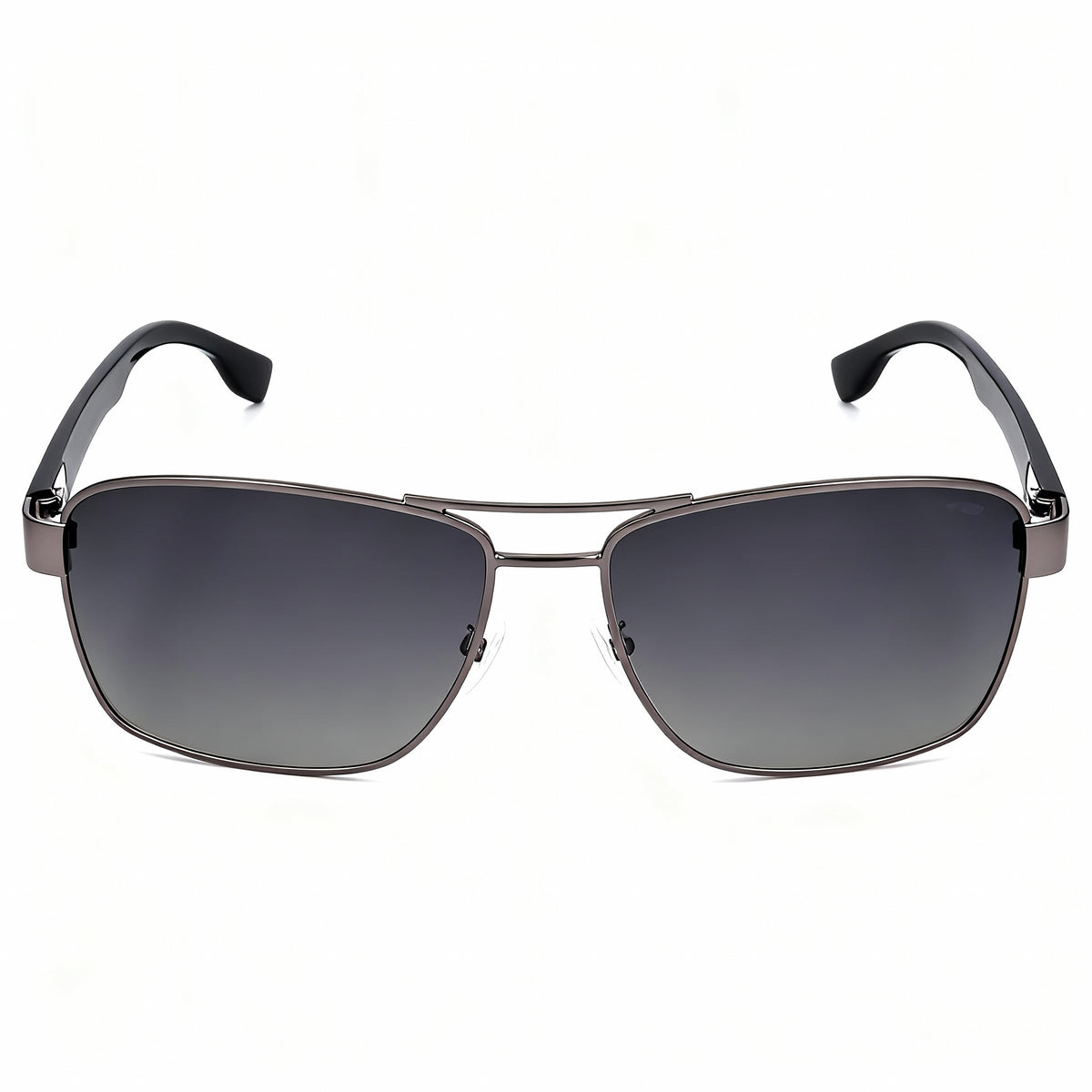 Gafas de sol rectangulares Hugo Boss R8060wj grises y negras para hombre, 60 mm, Photo 2