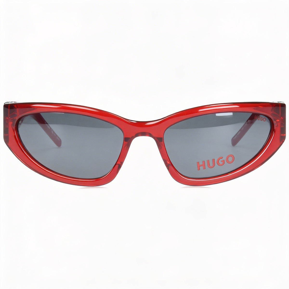 Hugo Boss Red Rectangle Sunglasses Unisex, Photo 2