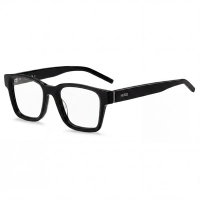 Hugo Boss Systems Black Rectangle Eyeglasses for Women, Metal frame