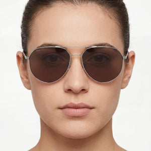 Hugo Boss Tech & Innovation Silver Sunglasses Unisex — lifestyle wear, coastal walks and seaside afternoons