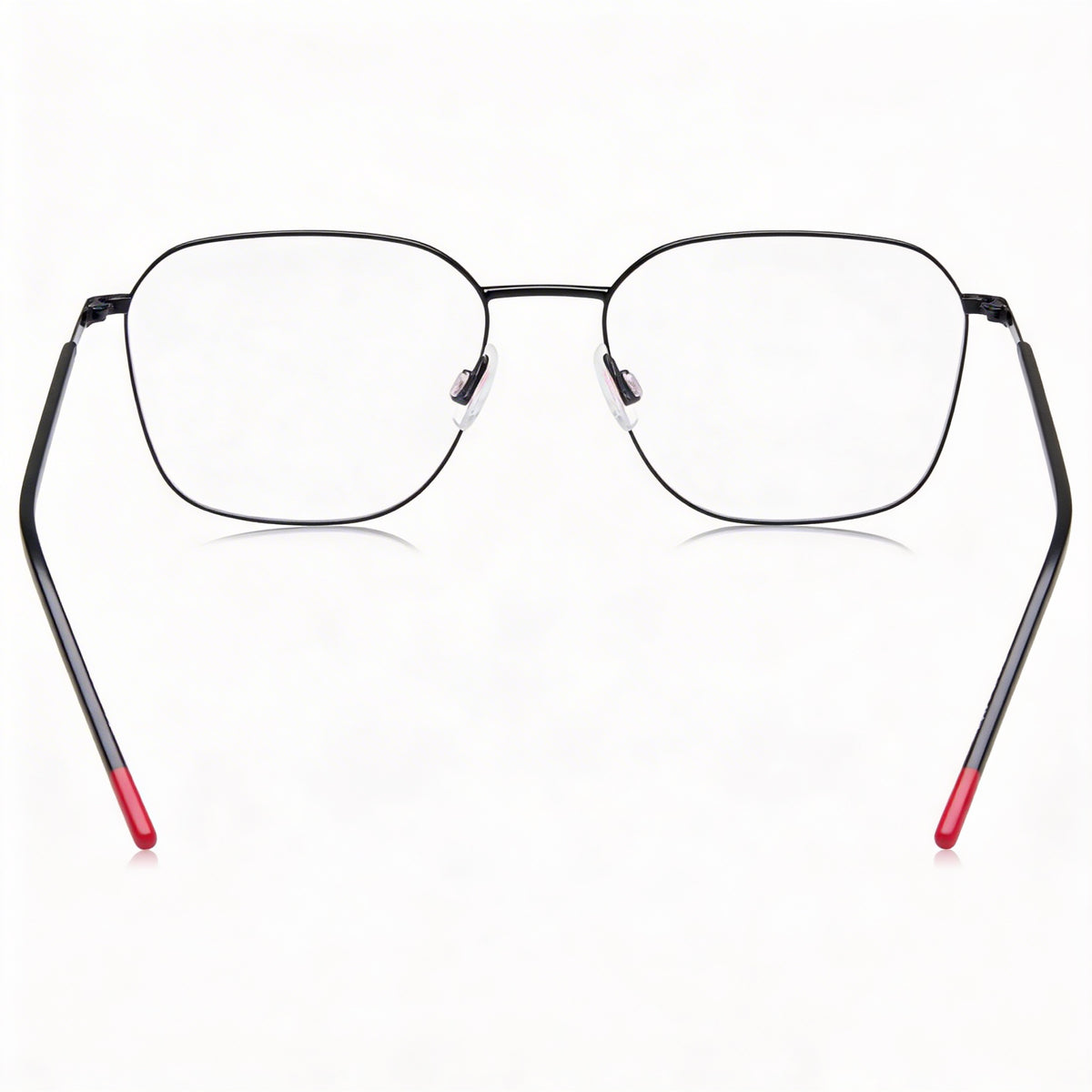 Hugo Boss Temporary Matt Black Rectangle Eyeglasses for Men, 53mm, Photo 3