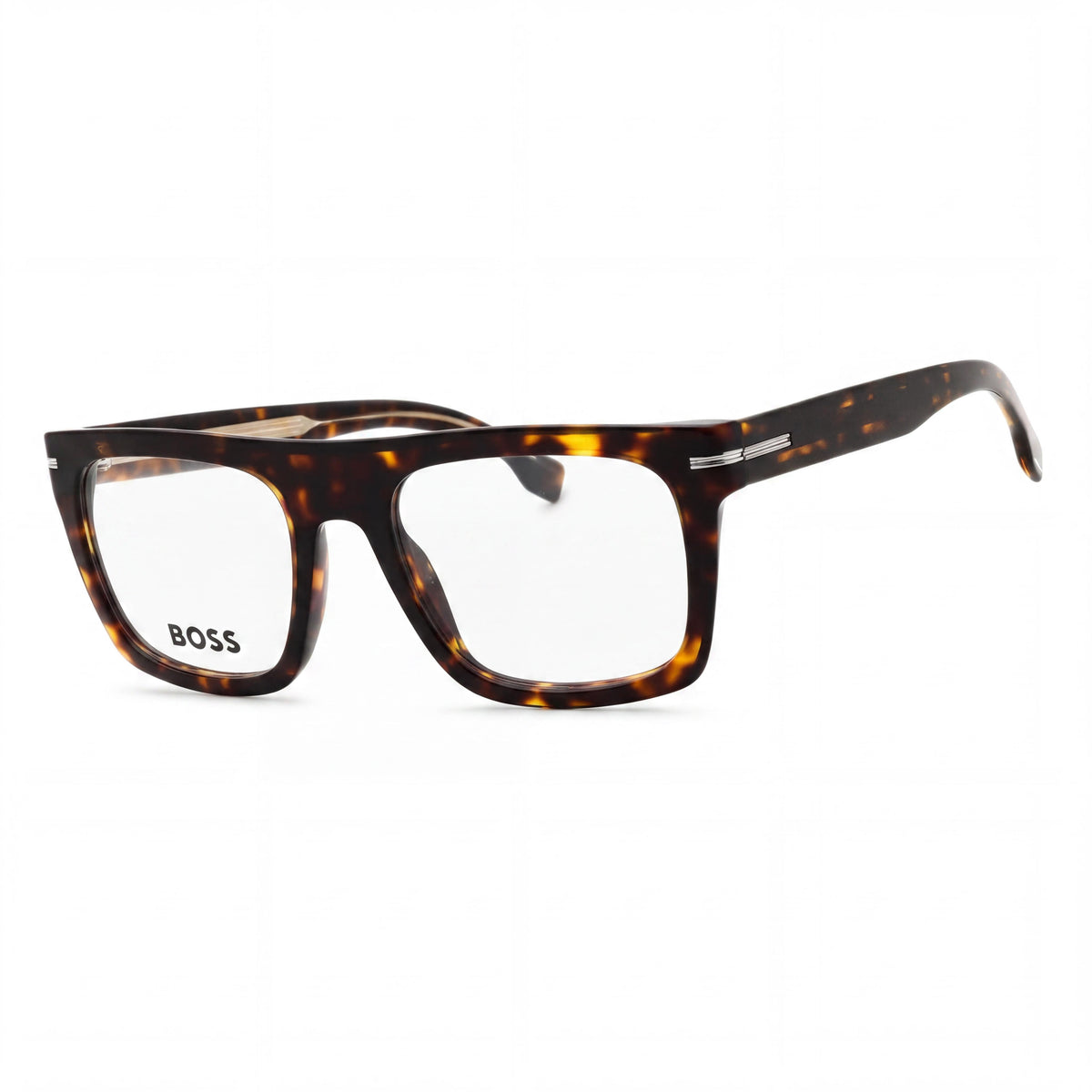 Hugo Boss Vista Boss 1597 Havana Rectangle Eyeglasses for Men, Photo 1