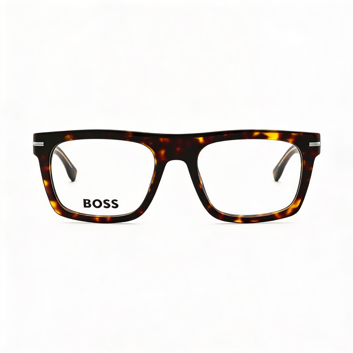 Hugo Boss Vista Boss 1597 Havana Rectangle Eyeglasses for Men, Photo 3