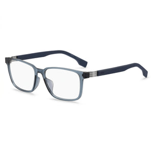 Hugo Boss VISTA BOSS 1618/F Blue Rectangle Eyeglasses for Men, Polyamide frame