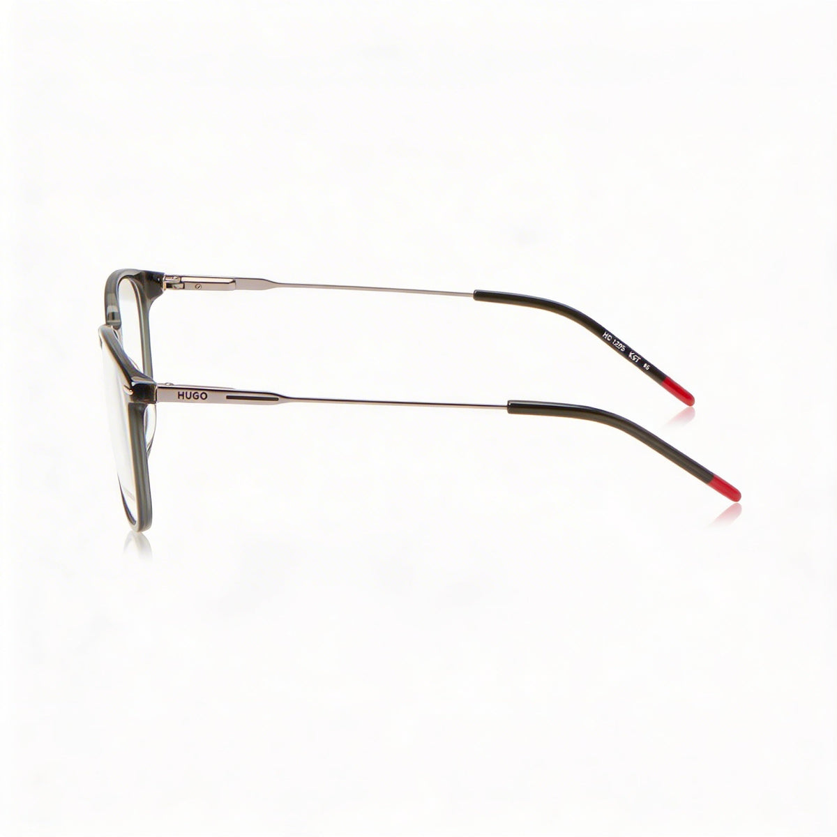 HUGO Hg 1205 Grey Rectangle Eyeglasses Unisex, 52mm, Photo 3
