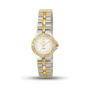 Invicta 0133 Gold Stainless Steel Women's Watch, 21mm
