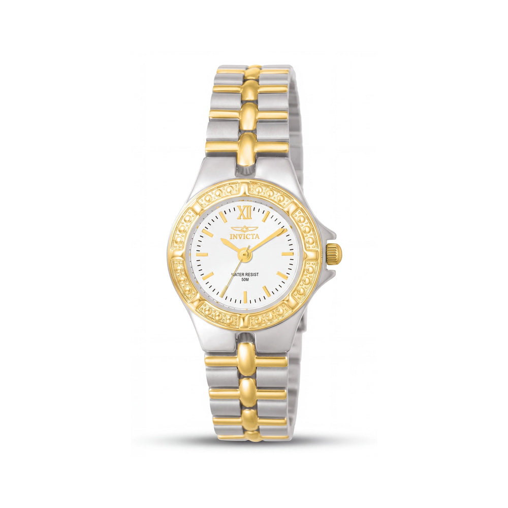 Invicta 0136 Silver Stainless Steel Watch for Women, 21mm