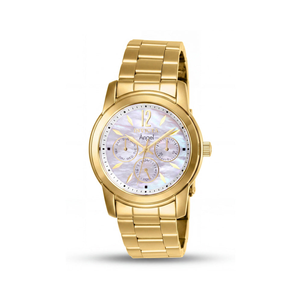 Invicta 0465 Gold Stainless Steel Women's Watch, 38mm