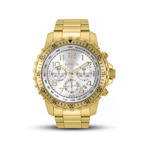 Invicta 11369 Gold Gold-plated Stainless Steel Men's Watch, 45mm