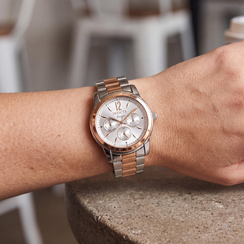 Invicta 11736 Women's Watch — side view, Stainless Steel case 38mm